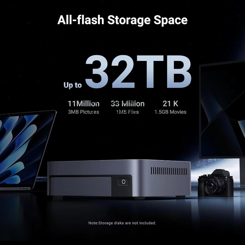 NASync DXP480T Plus 4-Bay All- – Ddr5 8Gb Bewertung und Preis